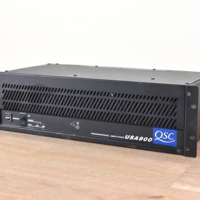 QSC USA 900 Two-Channel Power Amplifier (church owned