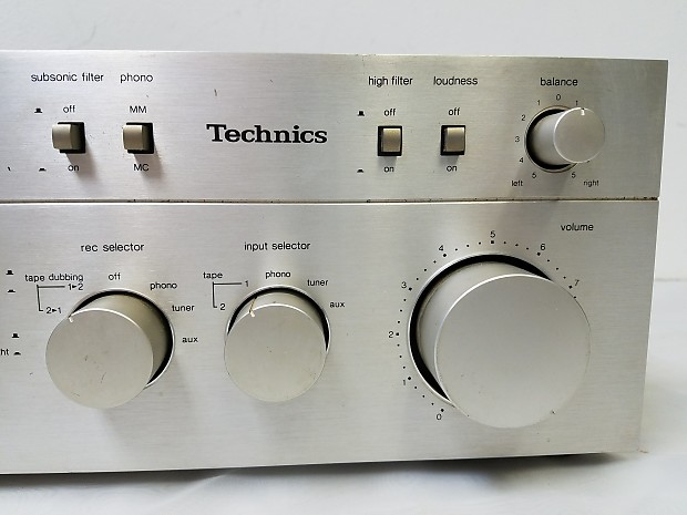 Vintage Technics SU-8055 Stereo Integrated DC Amplifier | Reverb