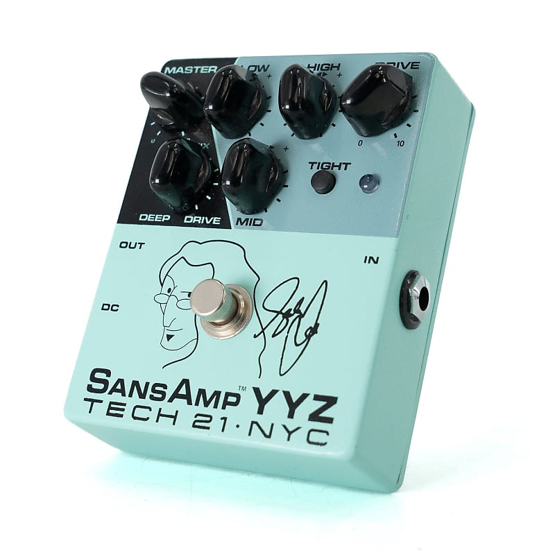 Tech 21 Geddy Lee YYZ Signature Sansamp - Used | Reverb