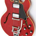 1967 Gibson ES-335  with Bigsby Cherry Red