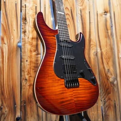 ESP E-II SN-III HT Tiger Eye Sunburst 6-String Electric Guitar w/ Case (2024) for sale