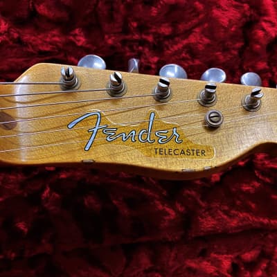 Fender Fender Telecaster, Blackguard Thinline, Custom-Built LTD, Relic, Custom Shop 2022 1951 - Aged Natural image 4