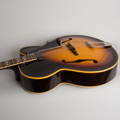 Gibson  L-7 P Arch Top Acoustic Guitar (1949), ser. #A-2773, original brown hard shell case. image 7