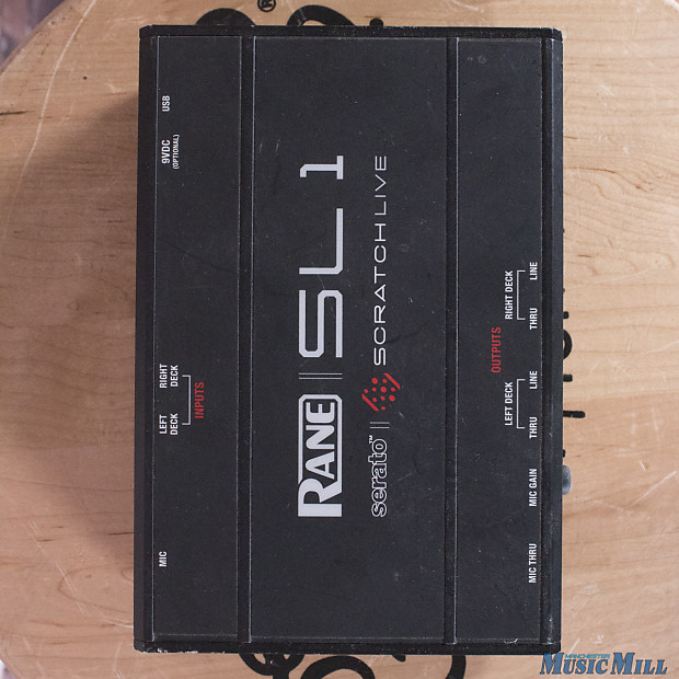 Rane SL1 Digital Vinyl System for Serato Scratch Live Reverb