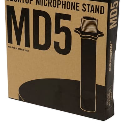Samson MD5 Desktop Mic Stand w/ Weighted Base for Recording, Studio, Podcast image 4