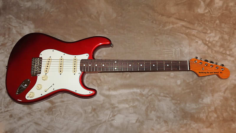Partscaster Fender Squier CV Strat 60s Candy Apple Red Body WD Music Rosewood Neck Gotoh Tuners RH Factor Pickups Gig Bag Included! image 1