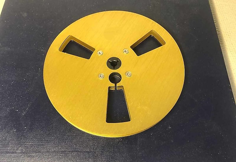Handmade Take Up Metal Reel To Reel 2022 -Gold  			