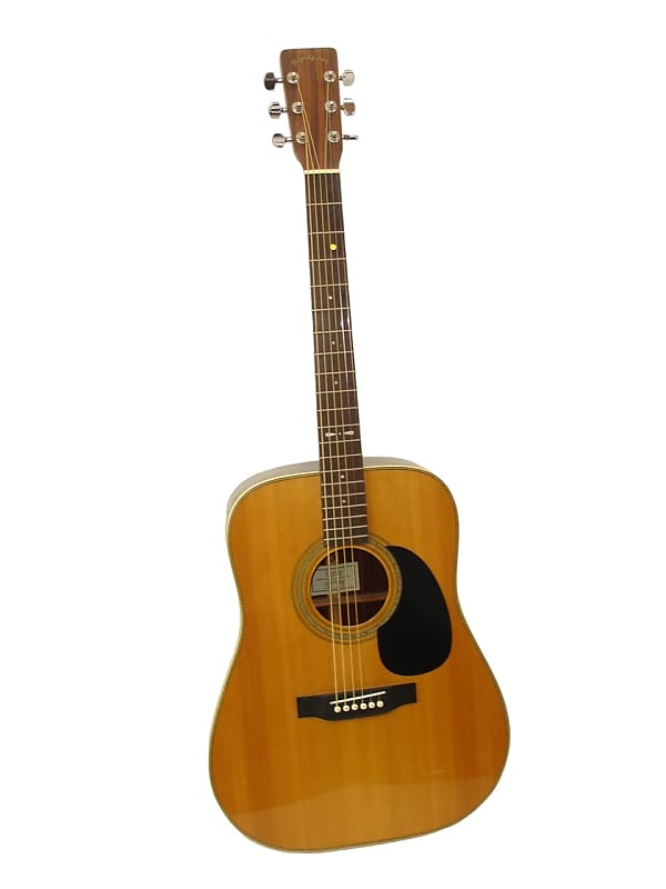 Vintage Sigma by Martin DR-4HC Acoustic Guitar, Natural image 1