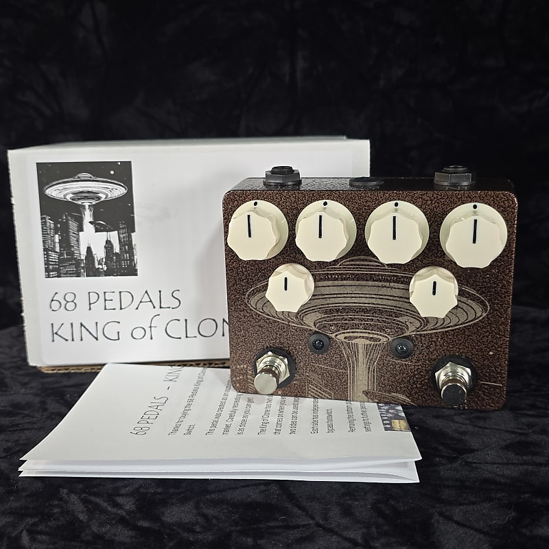 68 Pedals King of Clone 2024 - Tesi Custom Shop Graphic | Reverb UK