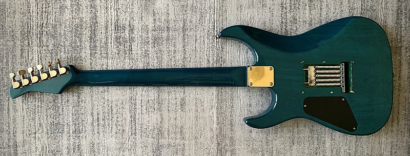 X'mas Sale ☆★★日本製Fernandes FRJ512状態良好★★☆ Fernandes FR-512 1989/90 - FACTORY CUSTOM COLOUR (JADE/BLUE
