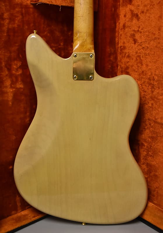 1963 Fender Jaguar Left-Handed Blonde Pre-CBS w/OHSC image 4