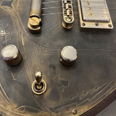 Wild Custom Guitars Chronograph 2010s - Engraved Metal Top image 5