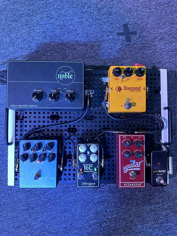 Noble Tube DI & Complete Bass Pedalboard | Reverb