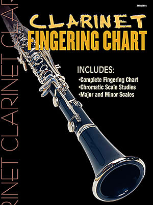 Clarinet Fingering Chart Book | Reverb