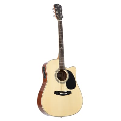 J & D D-110CE NT Natural - Acoustic Guitar for sale