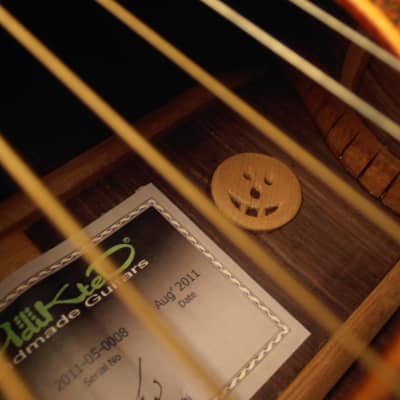 She - Handmade 6 String Acoustic Guitar image 11