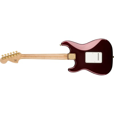 Squier 40th Anniversary Stratocaster Gold Edition - Ruby Red Metallic image 5