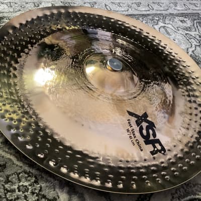 Sabian XSR Fast STAX 13″ X-Celerator Top 16″ Chinese Bottom Cymbal Stack - Brilliant Finish XSRFSXB image 3