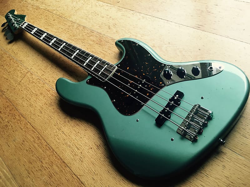 Fender 1975 Reissue Jazz Bass MIJ U-Serial 1997-2000 Ocean Turquoise  Metallic