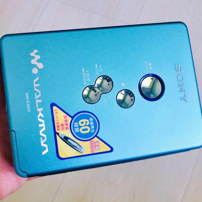 Sony WM-EX610 Walkman Cassette Player, Excellent Blue Shape