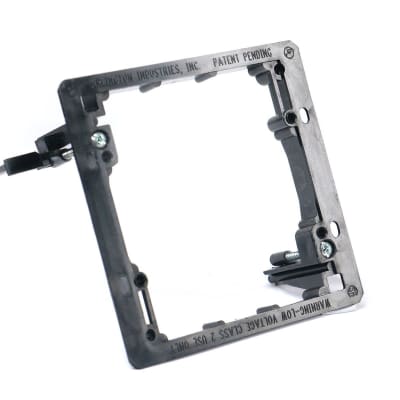 Elite Core Q-1-UMB-EC Double Gang Low Voltage Universal Mounting Bracket for Existing Construction image 3