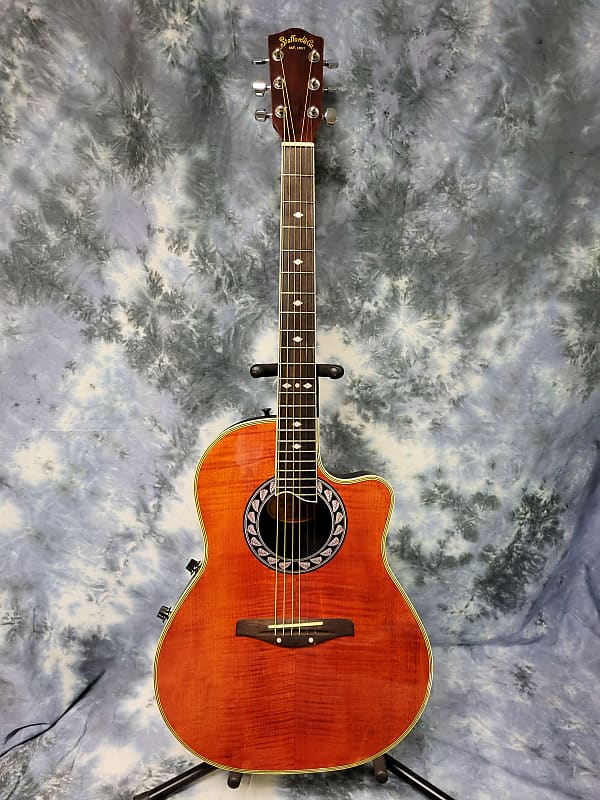 Stafford & Co. SE-350 エレアコ 1999 Stafford SE 350 Shallow Back Ovation Style Acoustic