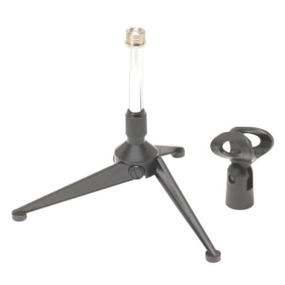 On-Stage Stands DS7425 Tripod Desk Mic Stand with Clip image 1