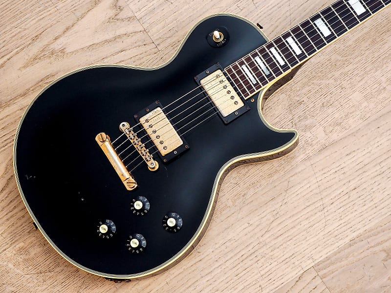 1981 Greco EG800C Super Sound Custom Black Beauty Vintage Electric