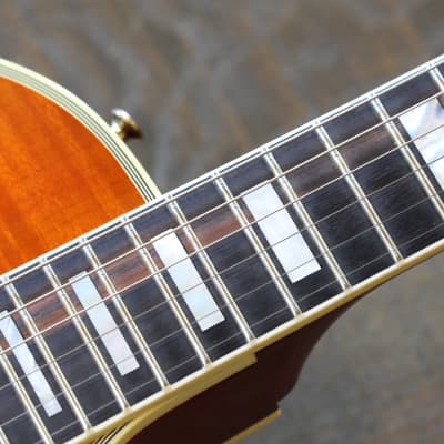 2007 Gibson Custom 1968 Les Paul Custom F Reissue Electric Guitar Figured Lemon Burst + COA OHSC image 9