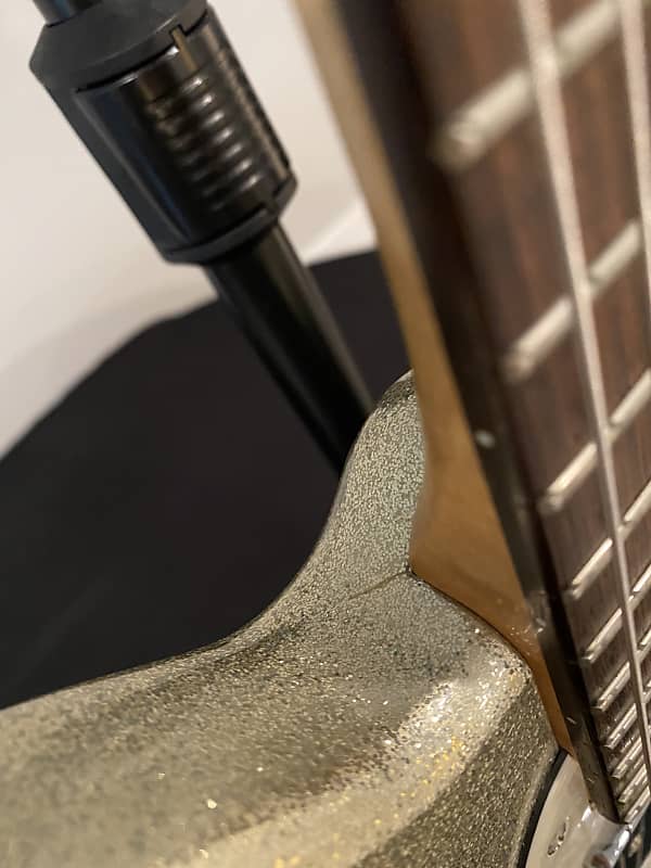 Ibanez Talman TC825 w/Bigsby Flaked Silver | Reverb