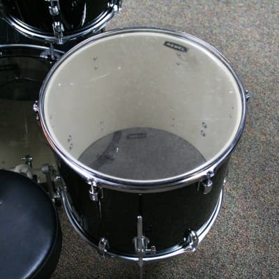Mapex Rebel Drum Set with Cymbals & Hardware, Black image 10