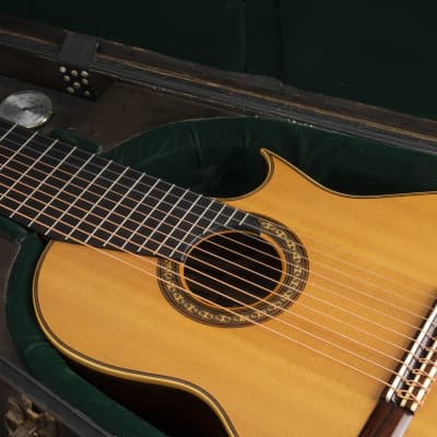 Immagine 1981 Sergei de Jonge 10 String Classical Guitar - Brazilian Rosewood, Luthier Letter of Appraisal - 19