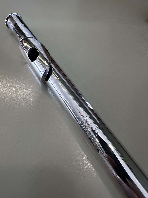 Haynes Flute Headjoint Supersilver Tube, 14k Gold Riser, N Reverb