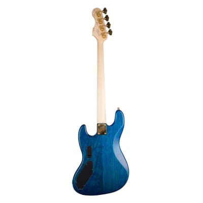 Spector USA Custom Coda4 Deluxe Bass Guitar - Desert Island Gloss - CHUCKSCLUSIVE - #154 - Display Model, Mint image 4