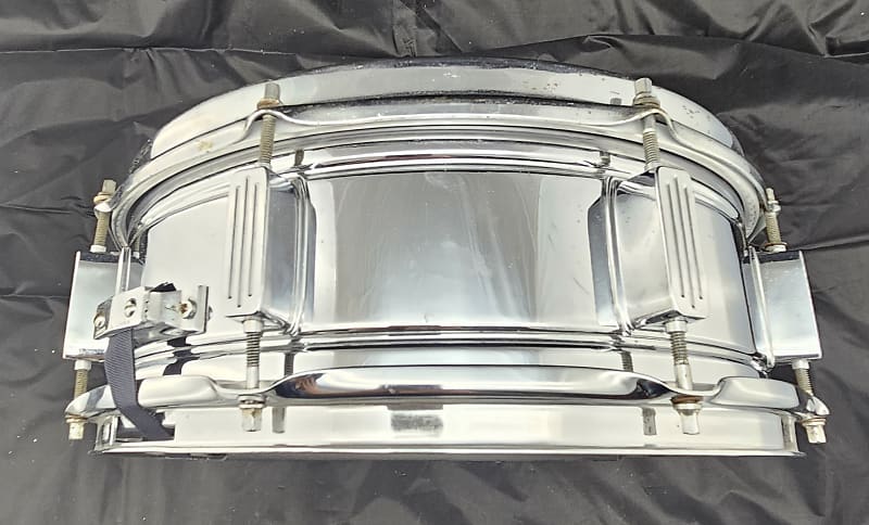 Rogers R380 5.5x14 Snare Drum 1960s-1970s - Chrome image 1