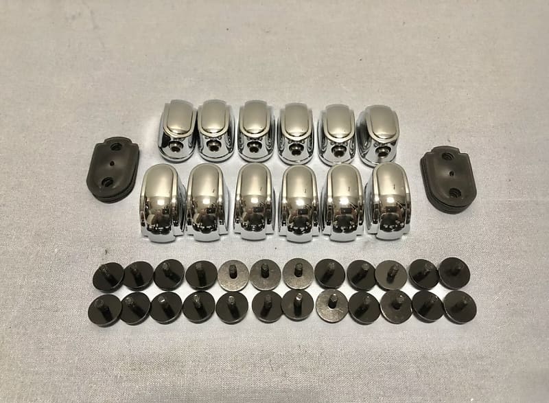 12 NEW TAMA Starclassic Lugs for Toms, Snare Drums Bass Drums, Screws & Gaskets image 1