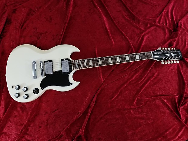 Gibson SG Standard 12 string with HSC 2013 white image 1