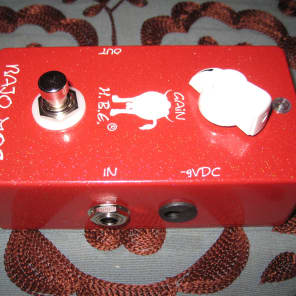 HBE Uno Mos Preamp MOSFET Boost Pedal - YouTube