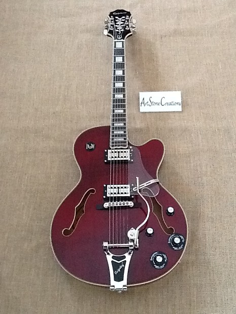 Epiphone Custom Shop Limited Edition Emperor Swingster 2016 Gloss Wine Red