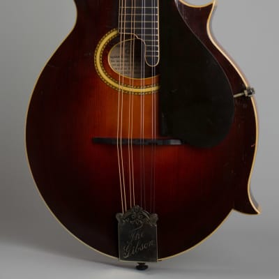 Gibson  F-4 Arch Top Mandolin (1922), ser. #67076, black tolex hard shell case. image 3