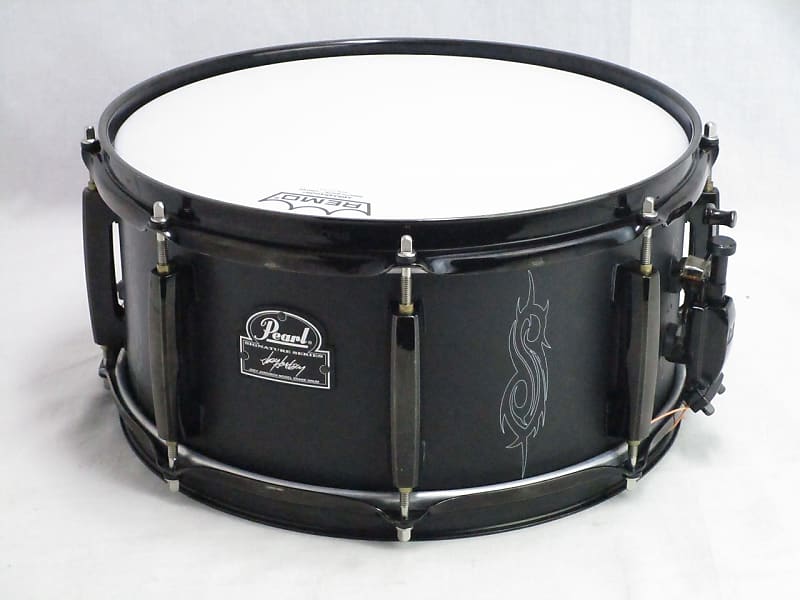 Pearl JJ1365 13x6.5" Joey Jordison Signature Steel Snare Drum image 2