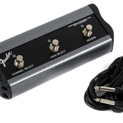 Immagine FENDER - 3-Button Footswitch: Channel /Gain / Reverb with 1/4 Jack - 0994064000 - 1