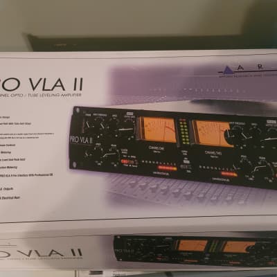 PRO VLA II 2チャンネル オーディオコンプレッサー ART ProVLA II：2CHオプチカル・コンプレッサー