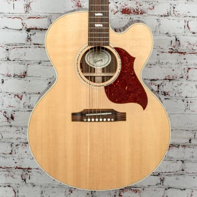 Gibson J-185 EC Modern Rosewood Acoustic-Electric Guitar, Natural w/ Original Case x0061 (USED) for sale