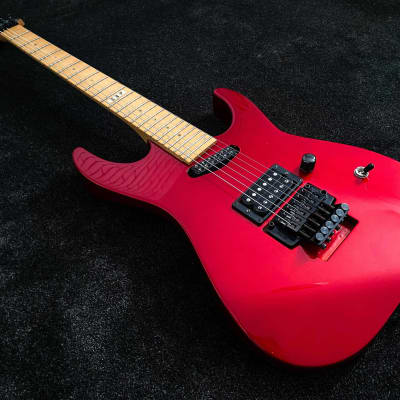 ESP M-II Deluxe 1992 Candy Apple Red + Case image 2