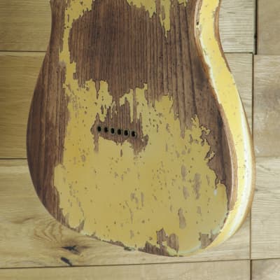 Fender Custom Shop 52 Tele Super Heavy Relic Aged Nocaster Blonde R130263 image 4
