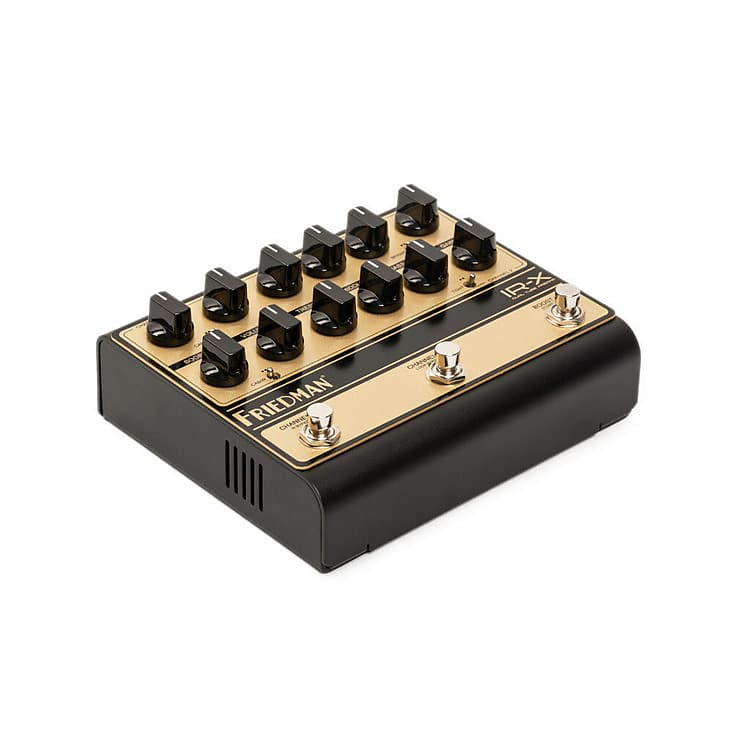 Friedman IR-X Dual Tube Preamp 2023 - Present - Gold / Black Friedman IR-X Dual Tube Preamp 2023 - Present - Gold / Black