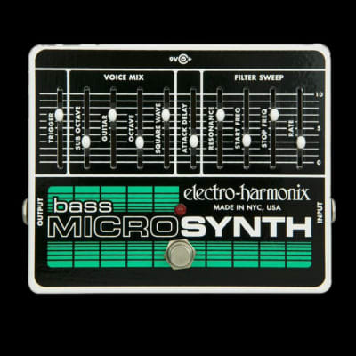 Electro-Harmonix Bass Microsynth Analog Synth Pedal image 1