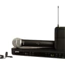 Shure BLX1288/CVL-J10 - Dual Channel Combo Wireless System, Operates in the J10 Frequency Band