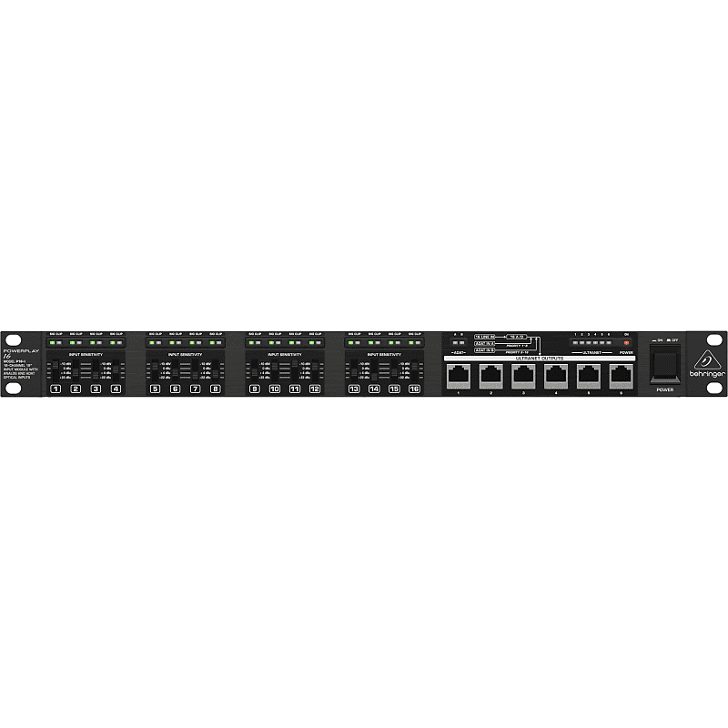 Behringer Powerplay 16 P16-I 16-Channel Input Module | Reverb